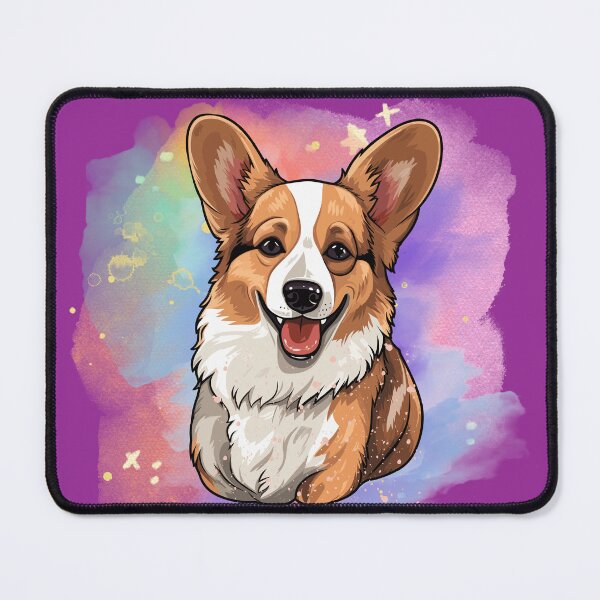 Item preview, Watercolor Funny Dog Corgi designed and sold by ByAllyAlly.