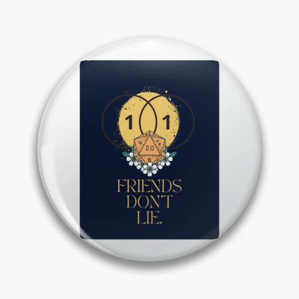 Item preview, Friends Don’t Lie designed and sold by aretco.