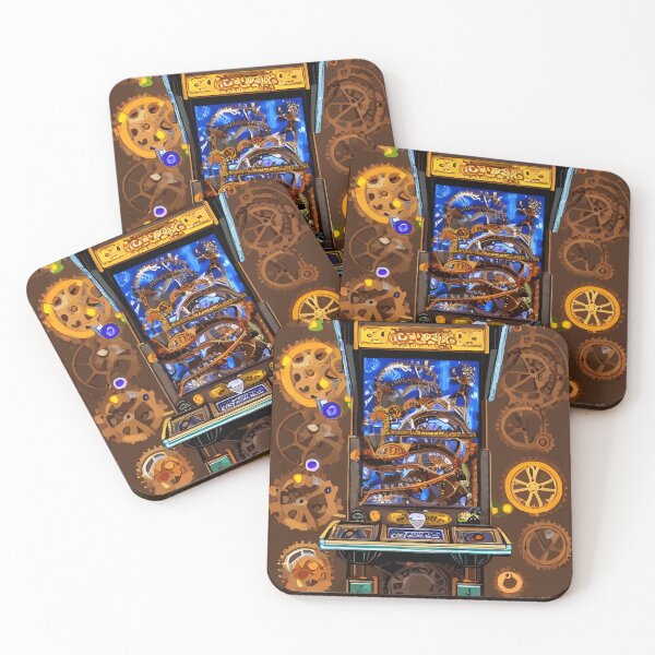 Aperçu de l'œuvre Machine d'arcade steampunk créée et vendue par LordEngy.