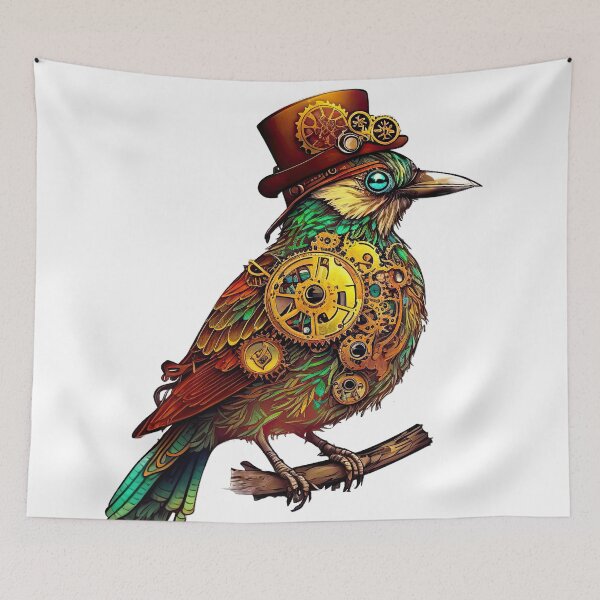 Item preview, Steampunk Bird designed and sold by cece4410.