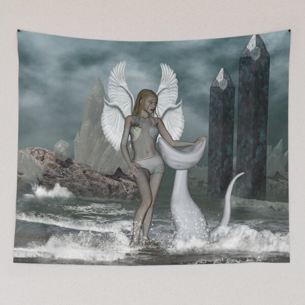 Item preview, Beautiful fairy in the dreamworld designed and sold by nicky2342.