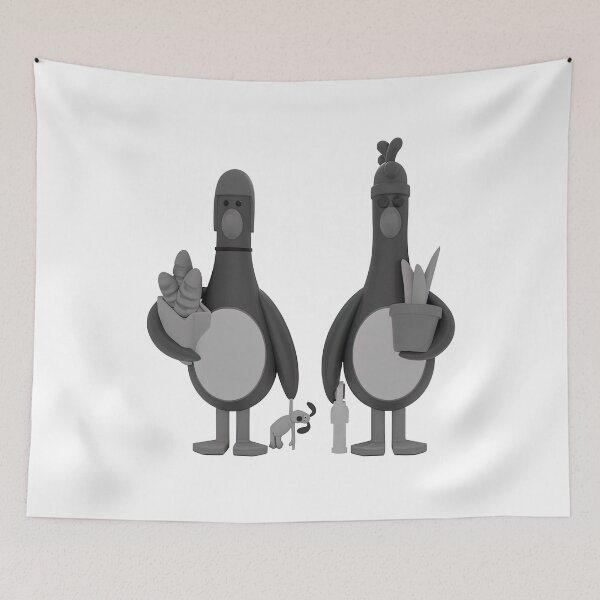 Item preview, Feathers Mcgraw Penguin Black White designed and sold by PhetKoetphon.