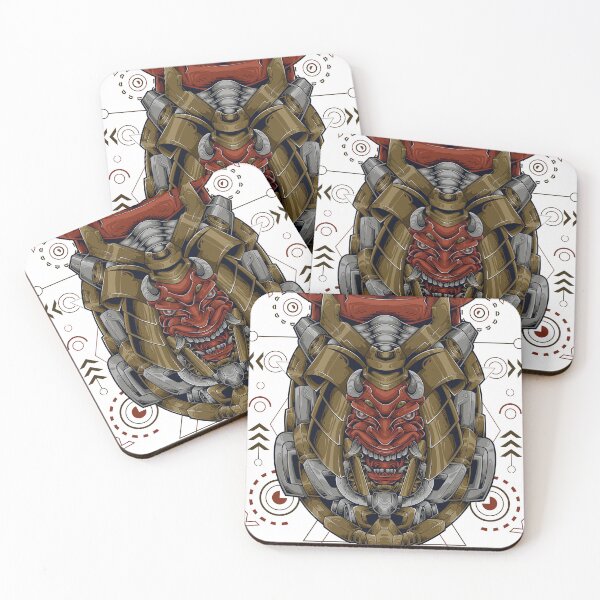 Item preview, ROGUE DEVIL HEAD SAMURAI TATTOO GRAFFITI designed and sold by Rogueclothes.