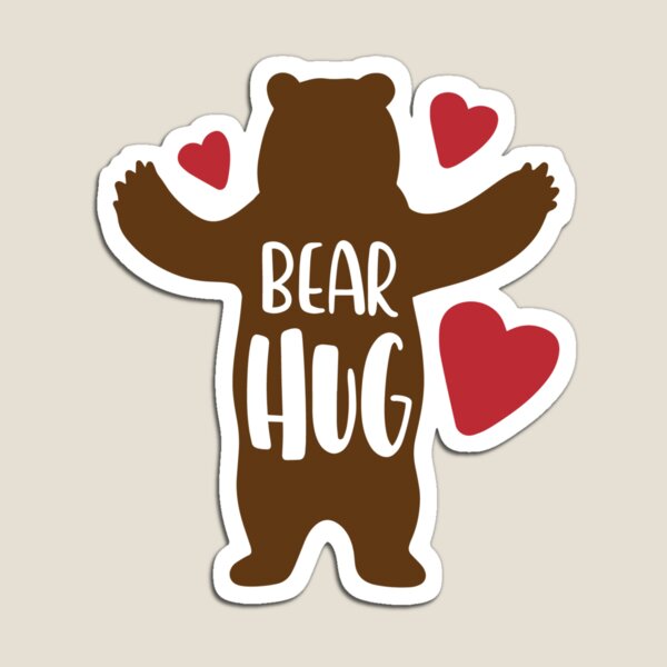 Bear Hug Magnet