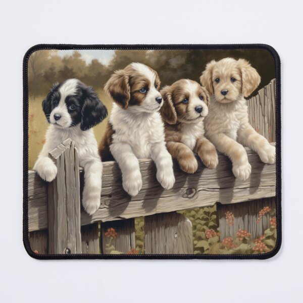 Item preview, Puppy Haven: Tales of Love and Wonder on the Wooden Fence designed and sold by luvablelifeform.
