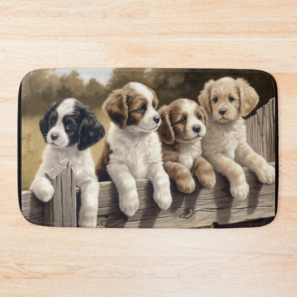 Item preview, Puppy Haven: Tales of Love and Wonder on the Wooden Fence designed and sold by luvablelifeform.
