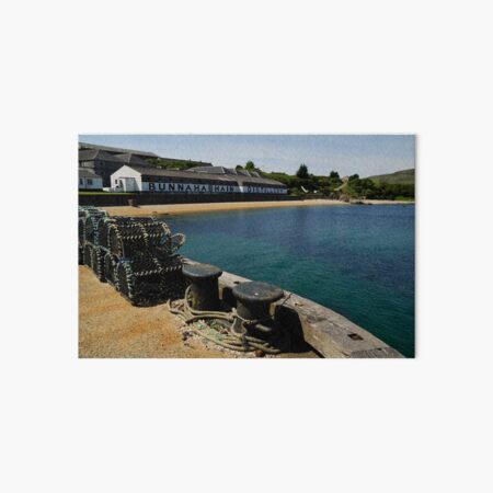 Islay: Bunnahabhain Distillery Art Board Print