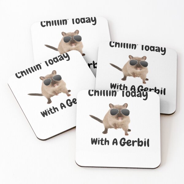 Item preview, Funny Chillin' with a Gerbil t-shirt  designed and sold by clbtee.