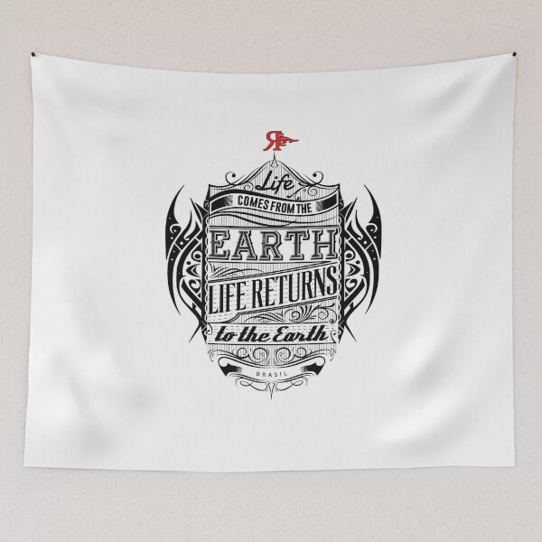 Item preview, ROGUE LIFE COMES FROM THE EARTH TATTOO designed and sold by Rogueclothes.