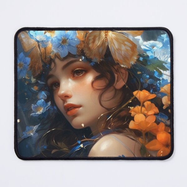 Item preview, Lady Anagallis Arvensis - June 14 Birthday Bloom designed and sold by ZenEverAI.
