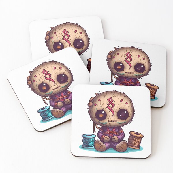 Item preview, Cute Voodoo Doll Knitter designed and sold by mvnchkinz.
