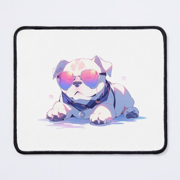 Item preview, Kawaii American Bulldog designed and sold by Fendal-Fabrics.