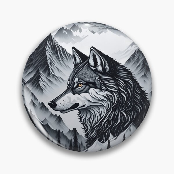 Item preview, Wolf and mountains designed and sold by creativepankaj.