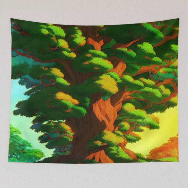 Item preview, The sun and the cartoon tree designed and sold by brandway.