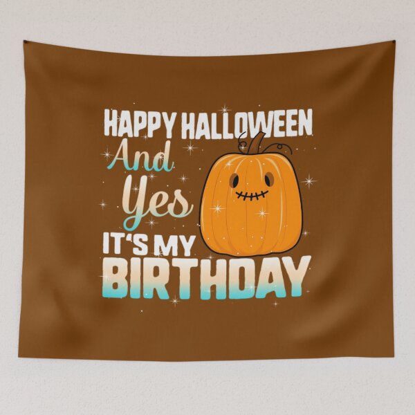 Item preview, Halloween Birthday Gif	, Halloween Birthday	 designed and sold by yxkvfuigqw8.