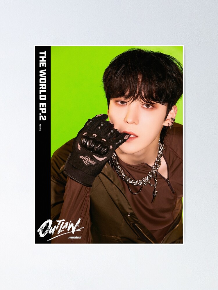 ATEEZ YUNHO - THE WORLD EP.2 : OUTLAW | Poster