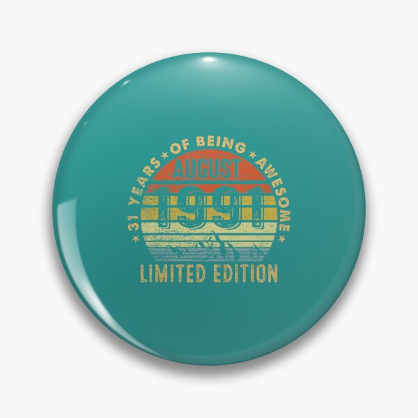 Item preview, 31 Year Old Awesome Since August 1991 	 31st Birthday 	 DM69076	 designed and sold by rsdgdrzgs84.