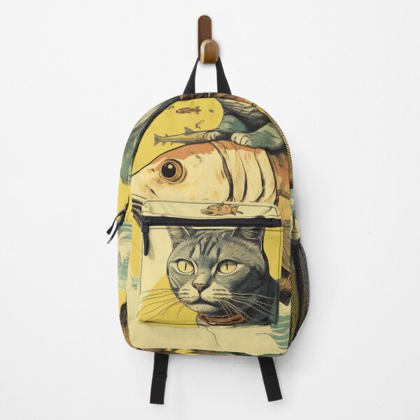 Item preview, cat fishing ride designed and sold by miraclemeows.