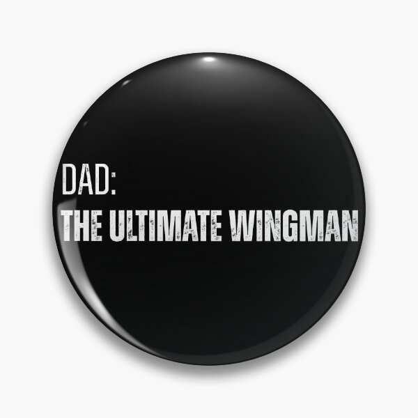Item preview, Fathers day gift that says "Dad: The ultimate wingman." designed and sold by ArtandSmile.