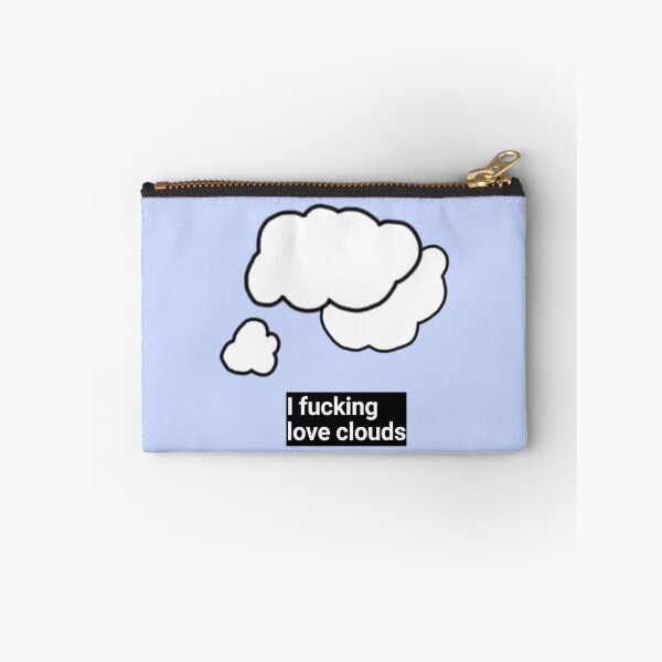 Item preview, I f**king love clouds designed and sold by charactertees.