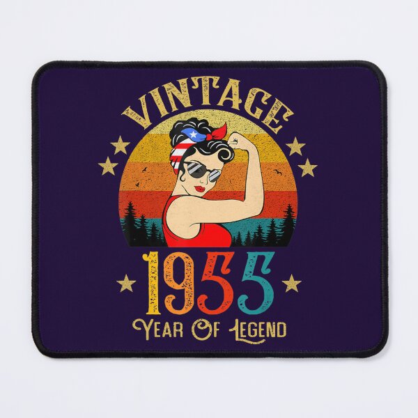 Item preview, 67th Birthday 	 67 Years Old For 	 Retro Vintage 1955 	 	 designed and sold by sajyrugp98.