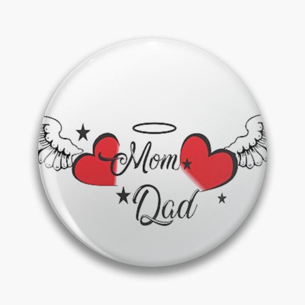 Aperçu de l'œuvre T-shirt Mom & Dad Memorial Angel Wings créée et vendue par ridhifashion.