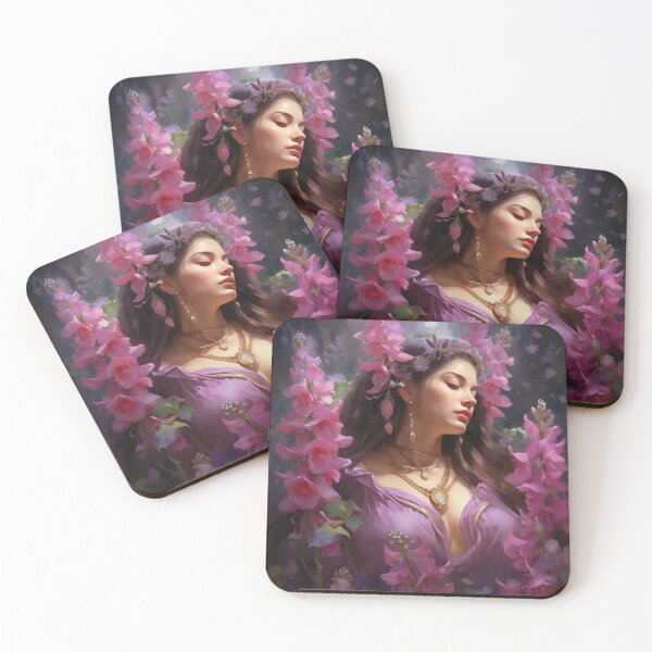 Aperçu de l'œuvre Lady Foxglove - 13 juin Anniversaire Bloom créée et vendue par ZenEverAI.