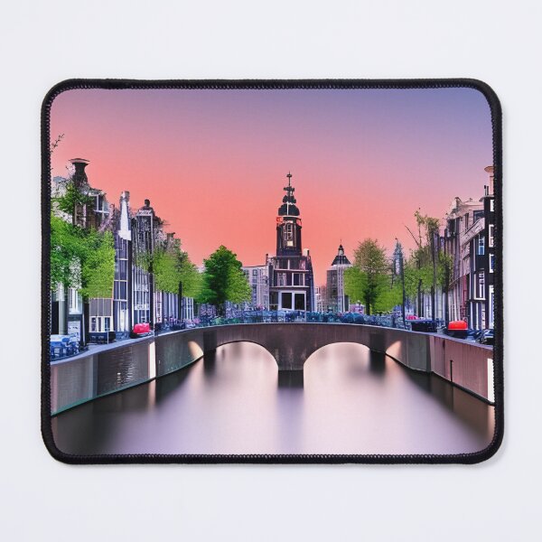 Item preview, Amsterdam landscape in the morning designed and sold by brandway.