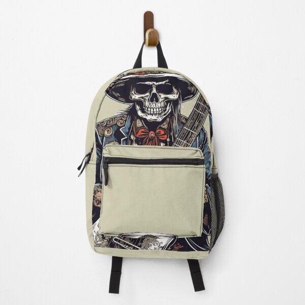 Item preview, Western Skeleton cowboy playing guitar designed and sold by Fatkid11.