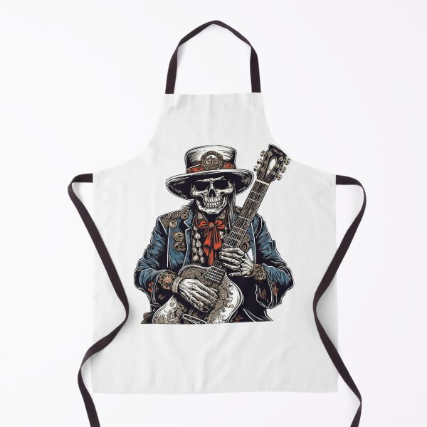 Item preview, Western Skeleton cowboy playing guitar designed and sold by Fatkid11.