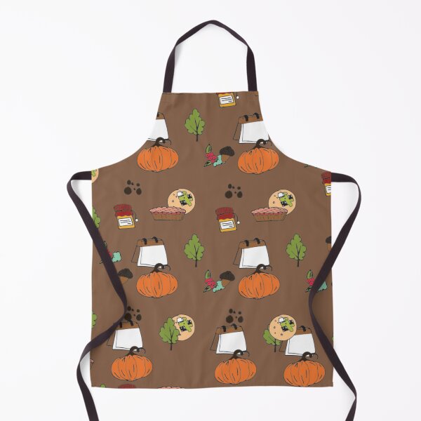 Item preview, thanksgiving-elements-pumpkins-harvest-autumn-leaves-seamless-vector-pattern designed and sold by ysa-pattern.