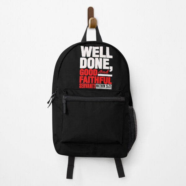 Item preview, Matthew 25:21 Well Done Good And Faithful Servant designed and sold by plushism.