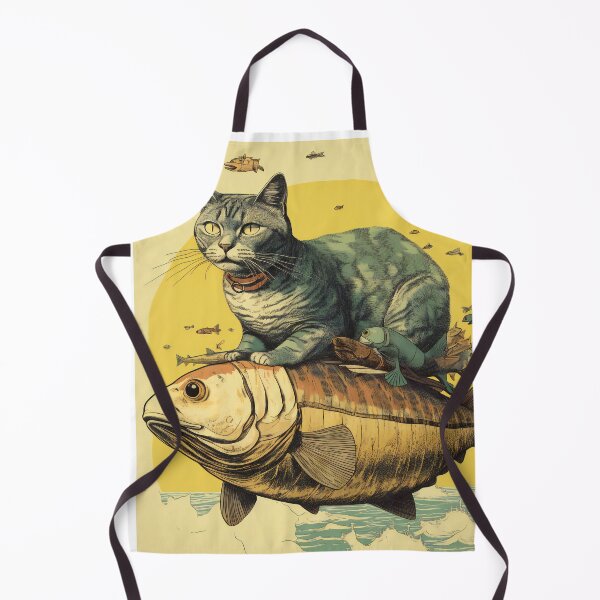 Item preview, cat fishing ride designed and sold by miraclemeows.