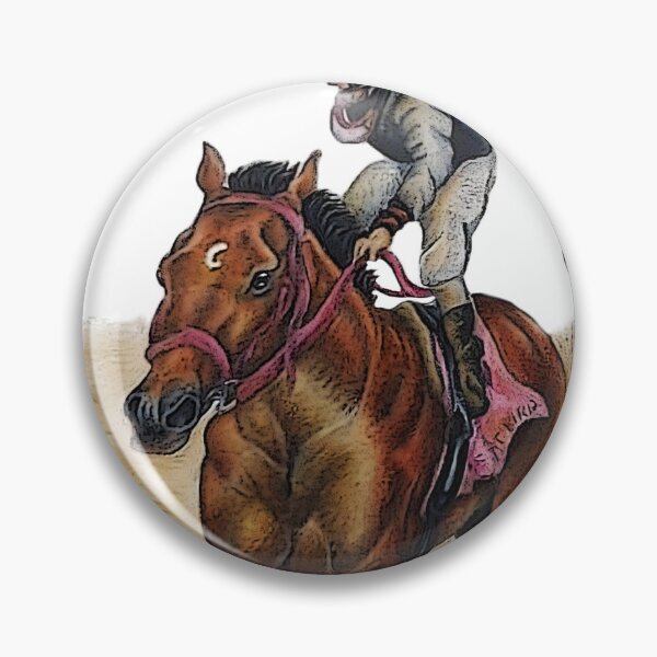 Item preview, Mine That Bird racehorse designed and sold by Carmen Jimenez.