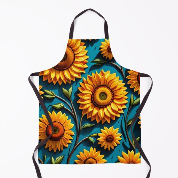 Artikelvorschau, Sonnenblumenhintergrund mit geschnitztem Effekt entworfen und verkauft von hadleysheart.