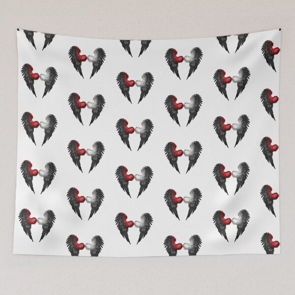 Item preview, Duality of Angels: Red and White Wings designed and sold by No-No-Name.