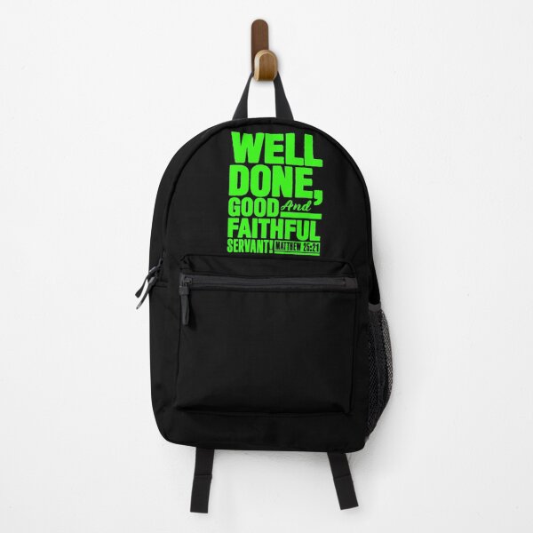 Item preview, Matthew 25:21 Well Done Good And Faithful Servant designed and sold by plushism.