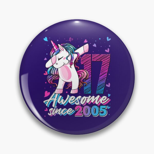 Item preview, 17 Years Old 	 Unicorn Dabbing 17th Birthday Unicorn 	 	 designed and sold by qerrexifhyo48.