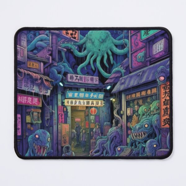 Item preview, Tokyo Yokai Mysteries: Explore Japanese Folklore in a Captivating Pulp Art Scene designed and sold by HeritageJapArt.