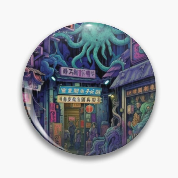 Item preview, Tokyo Yokai Mysteries: Explore Japanese Folklore in a Captivating Pulp Art Scene designed and sold by HeritageJapArt.