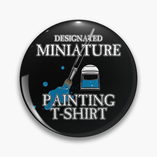 Item preview, Designated Miniature Painting T-Shirt designed and sold by SideQuest - Scribbled Chaos!.