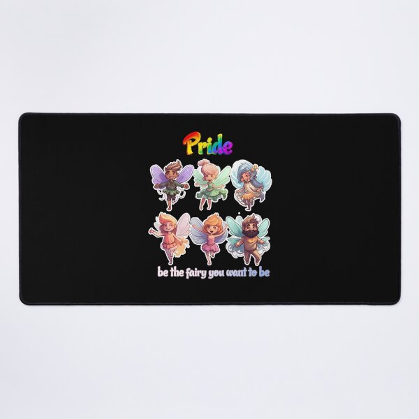 Item preview, Pride, be the fairy you want to be - Rainbow Fairies - Pride Mounth designed and sold by Pixelboys.