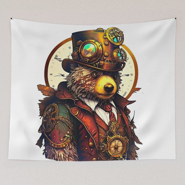 Item preview, Steampunk Bear designed and sold by cece4410.