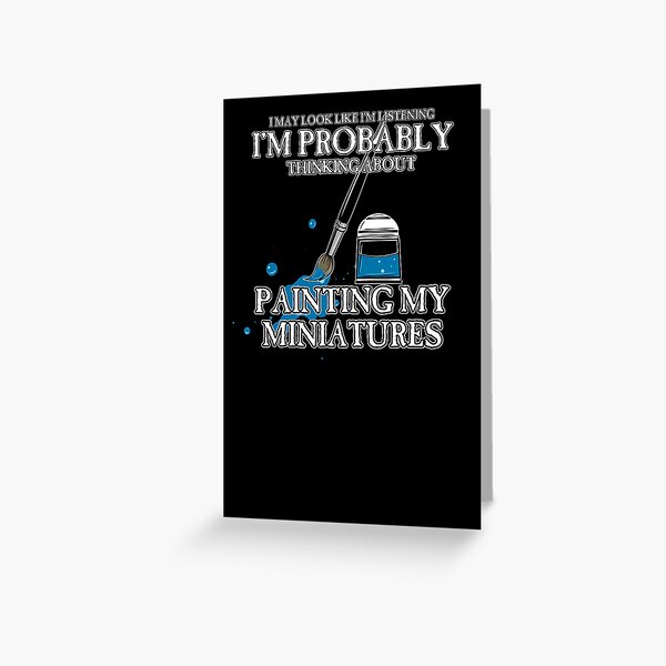 Item preview, Thinking About Painting My Miniatures designed and sold by Chaos Forge.