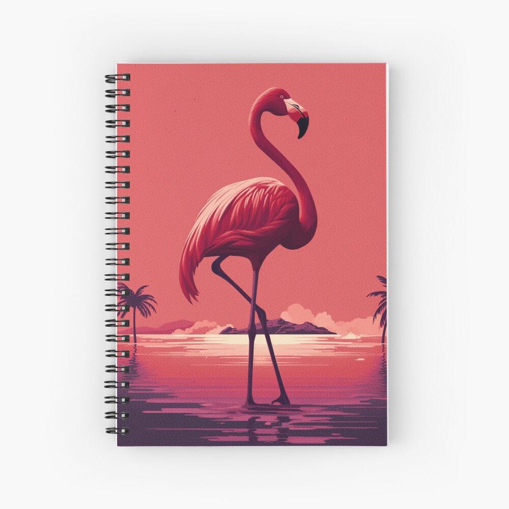 In the Pink - Flamingos 8x10 Sketchbook (Paperback)