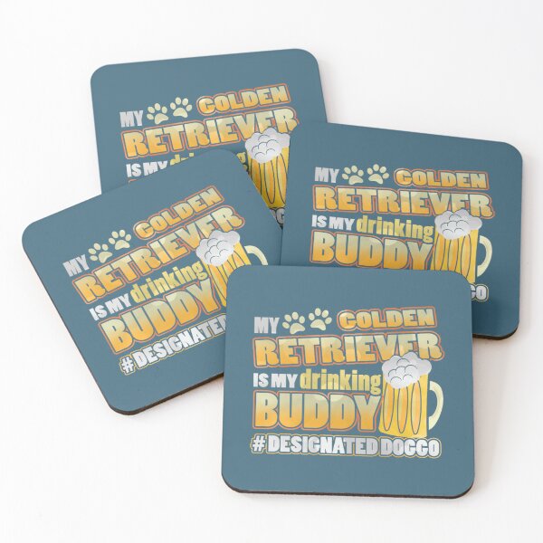 Item preview, golden retriever drinking buddy hashtag designated doggo jacob zelazny transparent	 designed and sold by iuktvvdfeu5.
