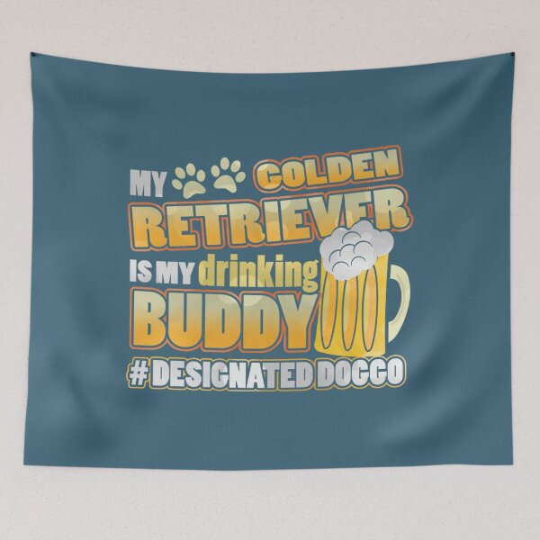 Item preview, golden retriever drinking buddy hashtag designated doggo jacob zelazny transparent	 designed and sold by iuktvvdfeu5.