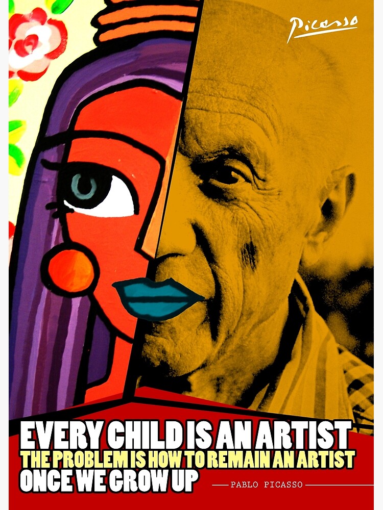 Pablo Picasso Quote by pahleeloola