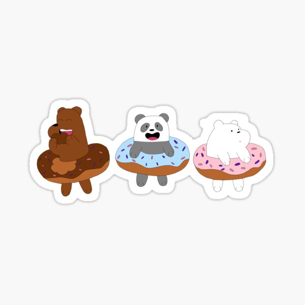 We Bare Bears Sticker