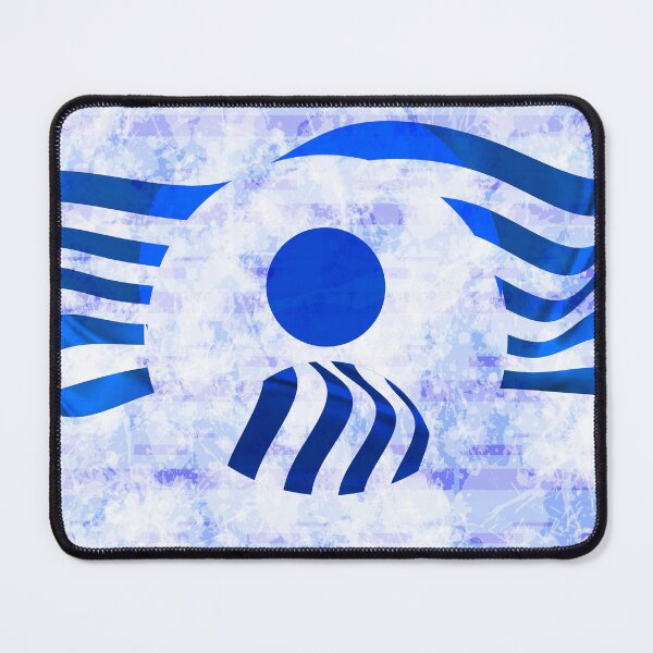 Item preview, Blue sportive profile of white and stripes designed and sold by AlbertoRuiZ.